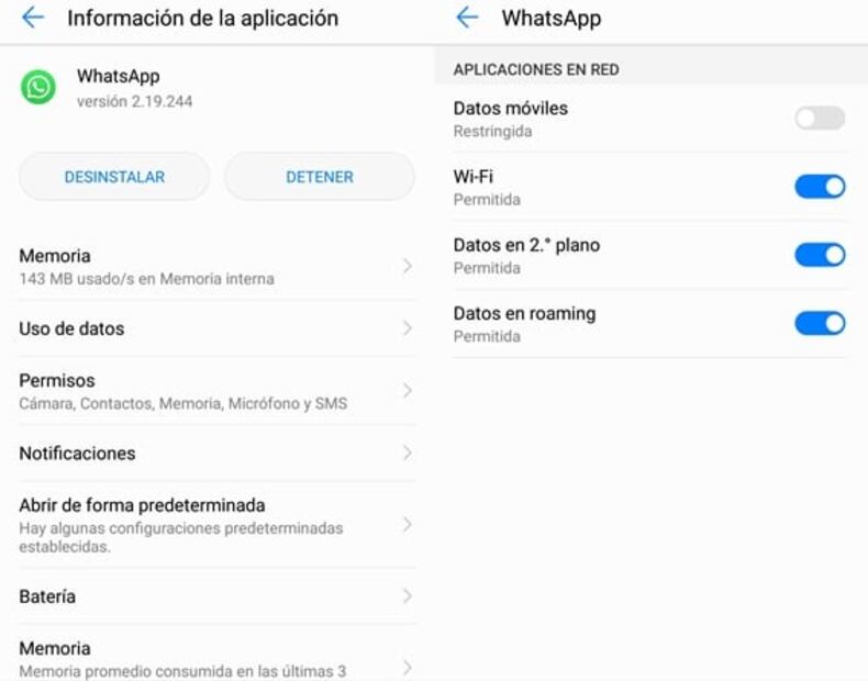 Por qué no llegan los mensajes de WhatsApp hasta entrar a la app