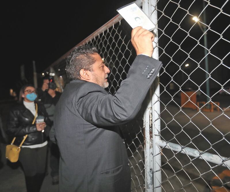 El abogado José Luis Castañeda Benítez tramitó un amparo para evitar la detención del dueño de Altos Hornos de México, S.A., Alonso Ancira, pero la Fiscalía General de la República no se dejó notificar la resolución. VALENTE ROSAS. EL UNIVERSAL