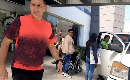 'Chaco' Giménez dona sangre en hospital donde se encuentra Nico Castillo