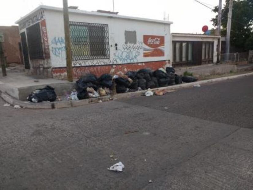 Alertan por acumulación de basura en calles de Guaymas