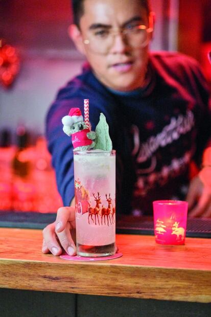 Sorprende a tus invitados con este coctel navideño