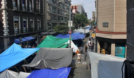 Gobierno de CDMX analiza apoyos para empresarios afectados por plantón de la CNTE; buscan que les condonen impuestos predial y de nómina