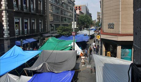 Gobierno de CDMX analiza apoyos para empresarios afectados por plantón de la CNTE; buscan que les condonen impuestos predial y de nómina