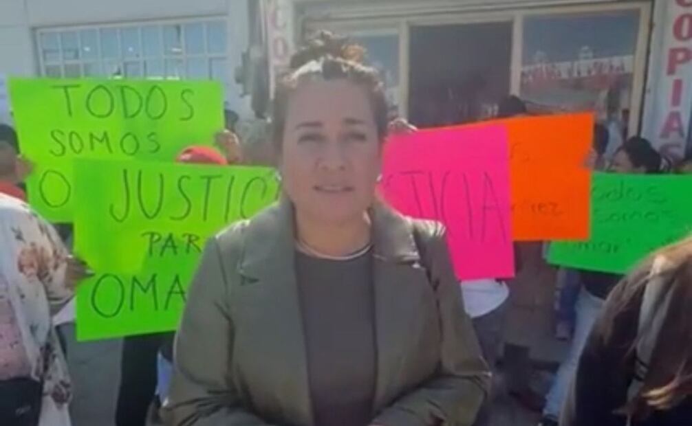 Esposa del regidor denuncia detención arbitraria  (20/11/2025). Foto: Especial