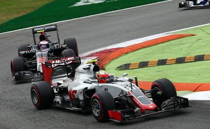 Esteban Gutiérrez, desilusionado en el GP de Italia 