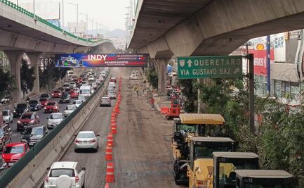 Naucalpan invertirá 115 mdp en segunda etapa de rehabilitación de carriles laterales en Periférico Norte; trabajos iniciarán en febrero