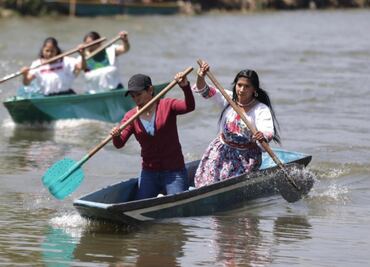 Realizan Regata Nacional de Canotaje en Michoacán con 400 competidores; fue suspendida en 2024 por la sequía