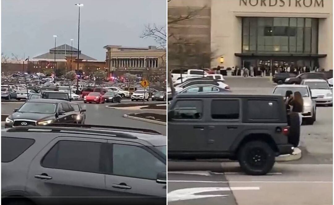 Tiroteo en Centro Comercial. Fotos: captura tomada de video de Twitter @EdKrassen