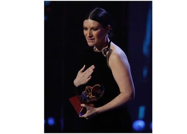 Laura Pausini triunfa en los Latin Grammy