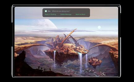 Conoce el celular de pantalla flexible que se expande en tu mano 
