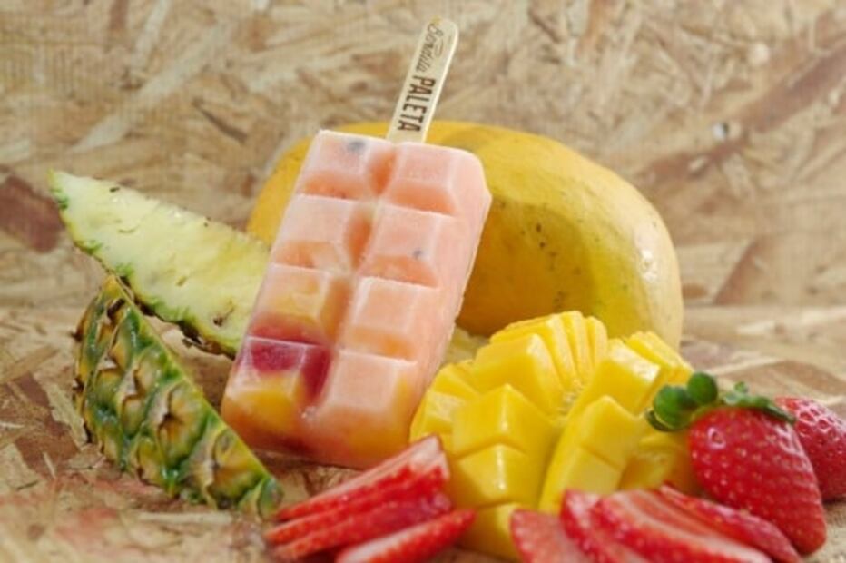 Paletas exóticas para refrescarte