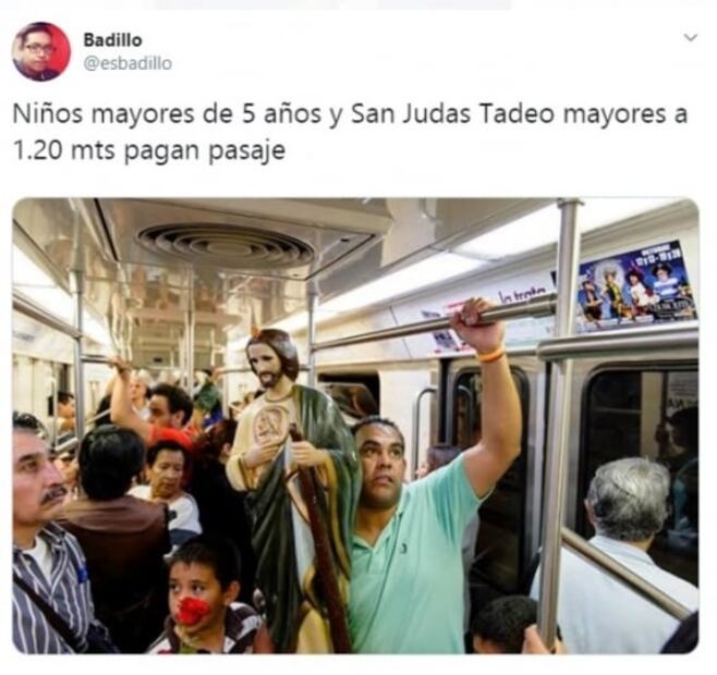 Los mejores memes por el festejo de San Judas Tadeo