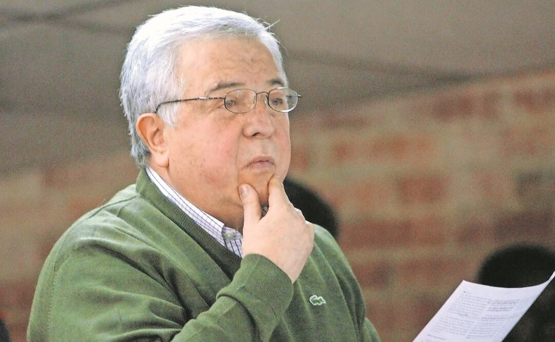 El excapo colombiano Gilberto Rodríguez Orejuela, en una imagen en Bogotá en 2004. Foto: Archivo EFE.