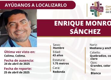 Reportan desaparición de exalcalde de Villa de Álvarez, Colima; actualmente forma parte del equipo de la dirigente estatal del PAN