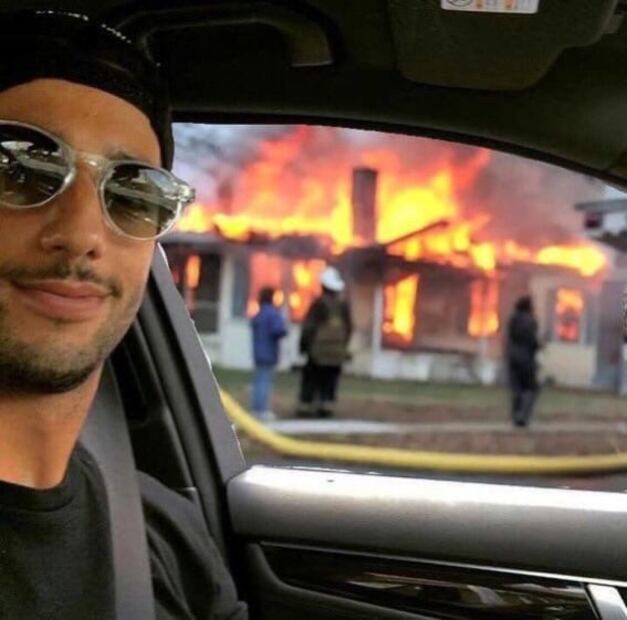 Daniel Ricciardo protagoniza los memes de la Fórmula 1 este fin de semana