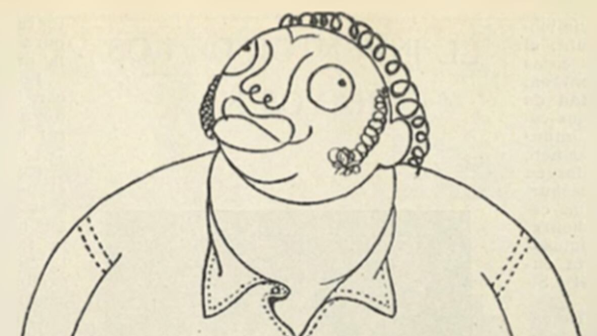 Ilustración firmada por Miguel Covarrubias. Foto: Hemeroteca El Universal