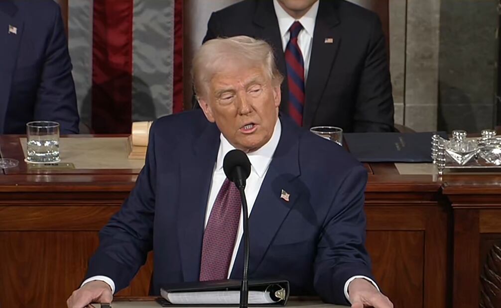 Las diferencias entre el primer mandato de Trump y el actual, Merkel destacó el hecho de que ahora estén involucrados en él líderes tecnológicos. Foto: Captura de pantalla