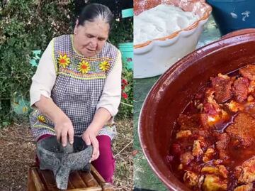 Prepara el almuerzo rendidor de chicharrón con huevo de Doña Ángela