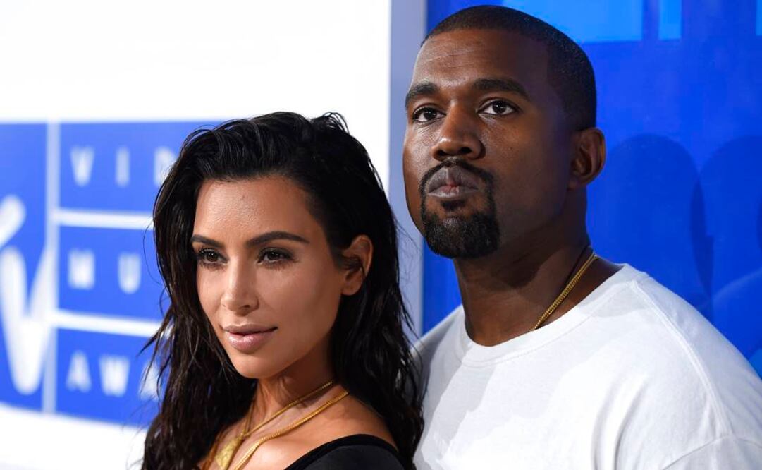 Kim Kardashian y Kanye West . Foto: Archivo
