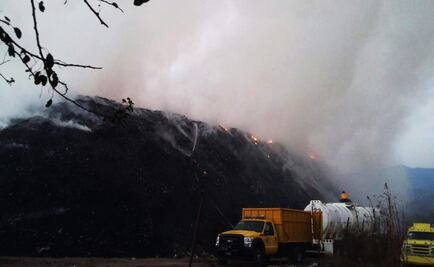 Piden tomar precauciones por incendio en basurero de Yautepec