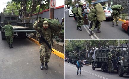 Militares resguardan Nunciatura Apostólica, donde dormirá el Papa