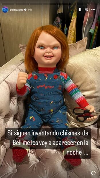 Belinda vuelve a negar romance con empresario, pese a que lo presentó como su novio