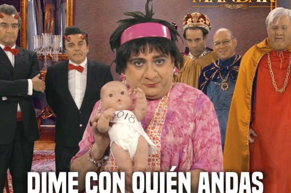 Márgara Francisca, personaje interpretado por Eduardo España, pone en su lugar a los políticos (FOTOS: CORTESÍA)