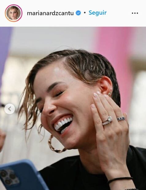 El radical cambio de look de Mariana Rodríguez Cantú