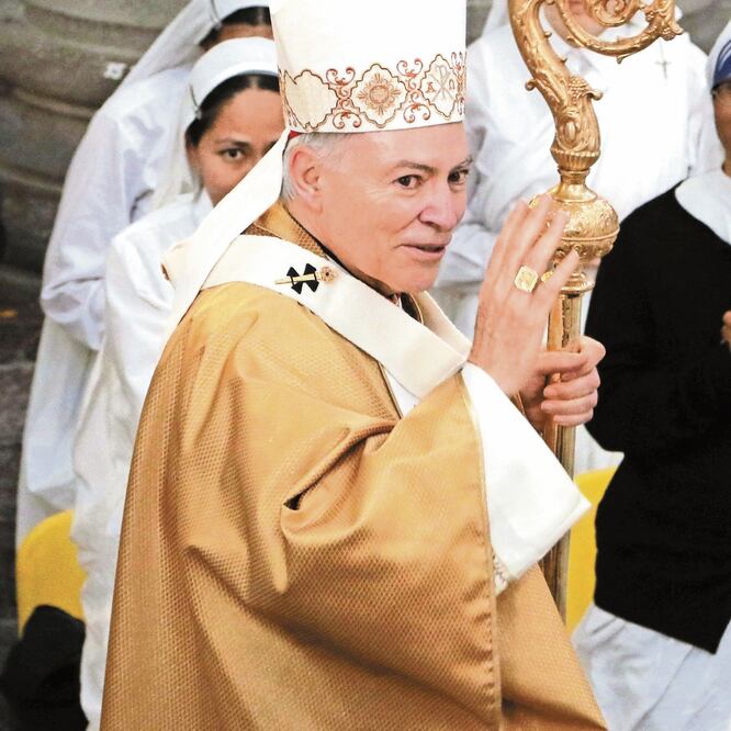 Invitación. El cardenal pidió el apoyo de los creyentes para impulsar a los jóvenes que aspiran convertirse en sacerdotes. ARCHIVO EL UNIVERSAL