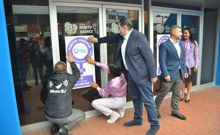 Inicia instalación de 50 “puntos violeta” en edificios públicos de la Benito Juárez