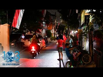 Un sismo de 6,9 sacudió Indonesia