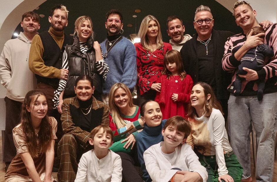 Ricardo Montaner y su familia. Fuente: Instagram @montaner