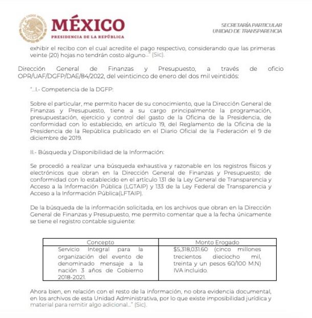 AMLOFest del 1 de diciembre en el Zócalo costó 5.3 millones de pesos en medio de la pandemia