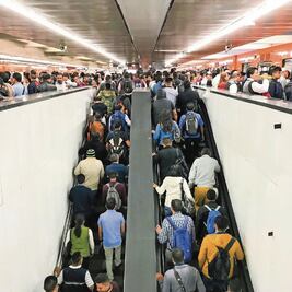 Ajustan movilidad en Metro Pantitlán