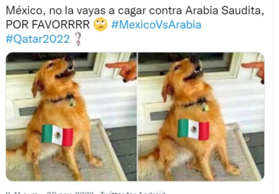 Qatar 2022: Los mejores memes de la previa entre México y Arabia Saudita