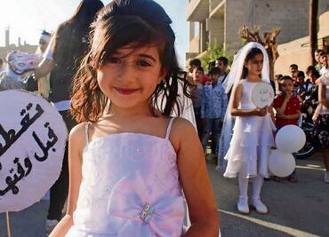 Refuerzan acciones contra el matrimonio infantil alrededor del mundo