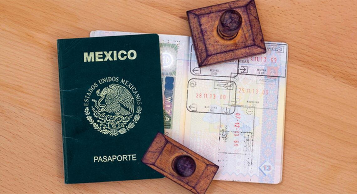 Pasaporte mexicano. Foto: SRE