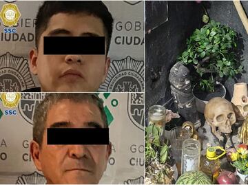 Detienen a dos sujetos durante cateo en la Morelos; encuentran armas, drogas y un altar de santería