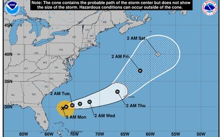 “Humberto” se convierte en huracán categoría 1 en el Atlántico