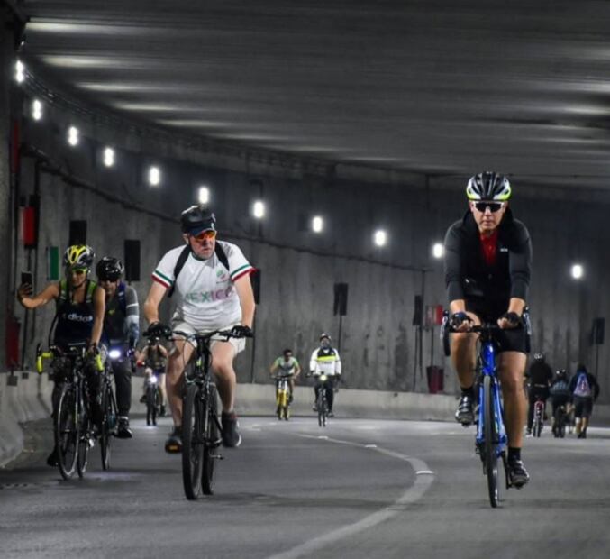 Entre ciclistas, patinadores y corredores, 60 mil personas asistieron al Ciclotón en CDMX: Indeporte