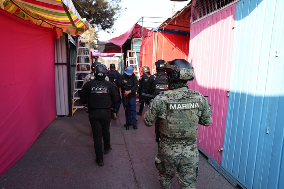 El objetivo es prevenir robos, incidentes violentos y garantizar la movilidad en los accesos y salidas de los bazares en estas fechas. (Foto: especial)