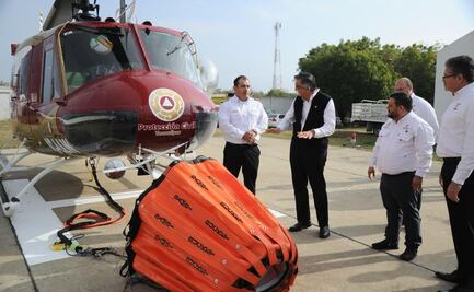 Gobierno de Tamaulipas rinde homenaje de Protección Civil; agradecen a Américo Villareal por reforzar equipamiento