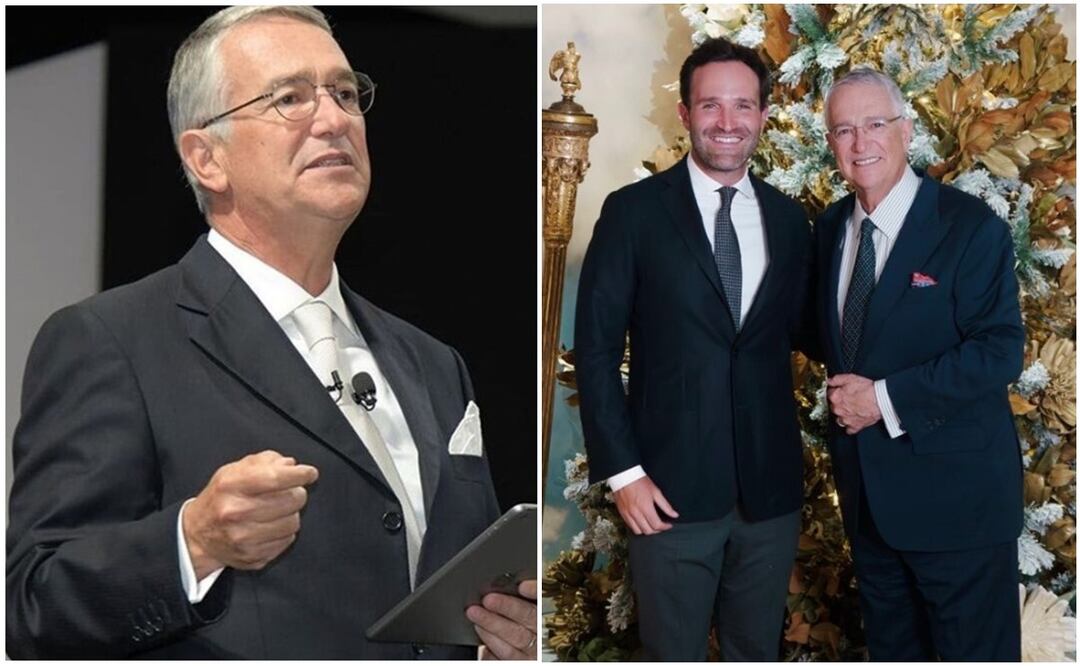 El empresario presumió lo orgulloso que está de su hijo Héctor Salinas Sada