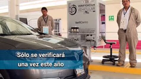 Analizan sólo una verificación para autos en la CDMX