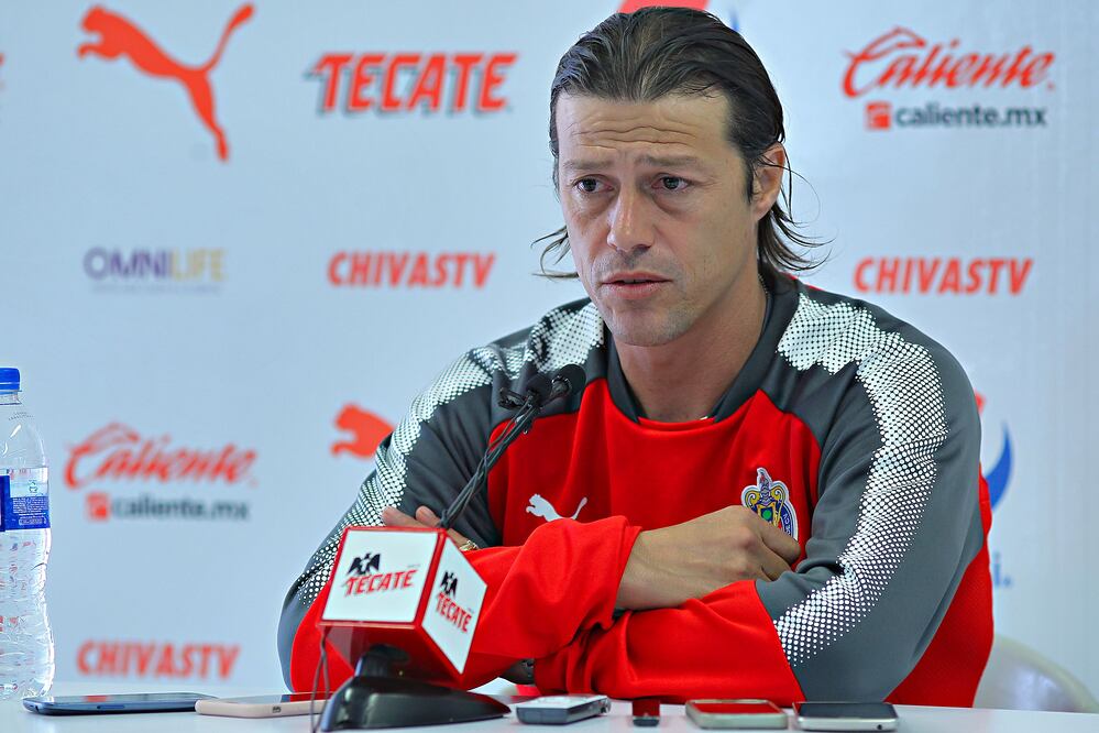Imago7. Matías Almeyda durante una conferencia de prensa previo a la jornada 13 de la Liga MX