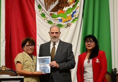 Jorge Nader entrega al Congreso de CDMX informe final sobre actividades del Consejo Judicial Ciudadano