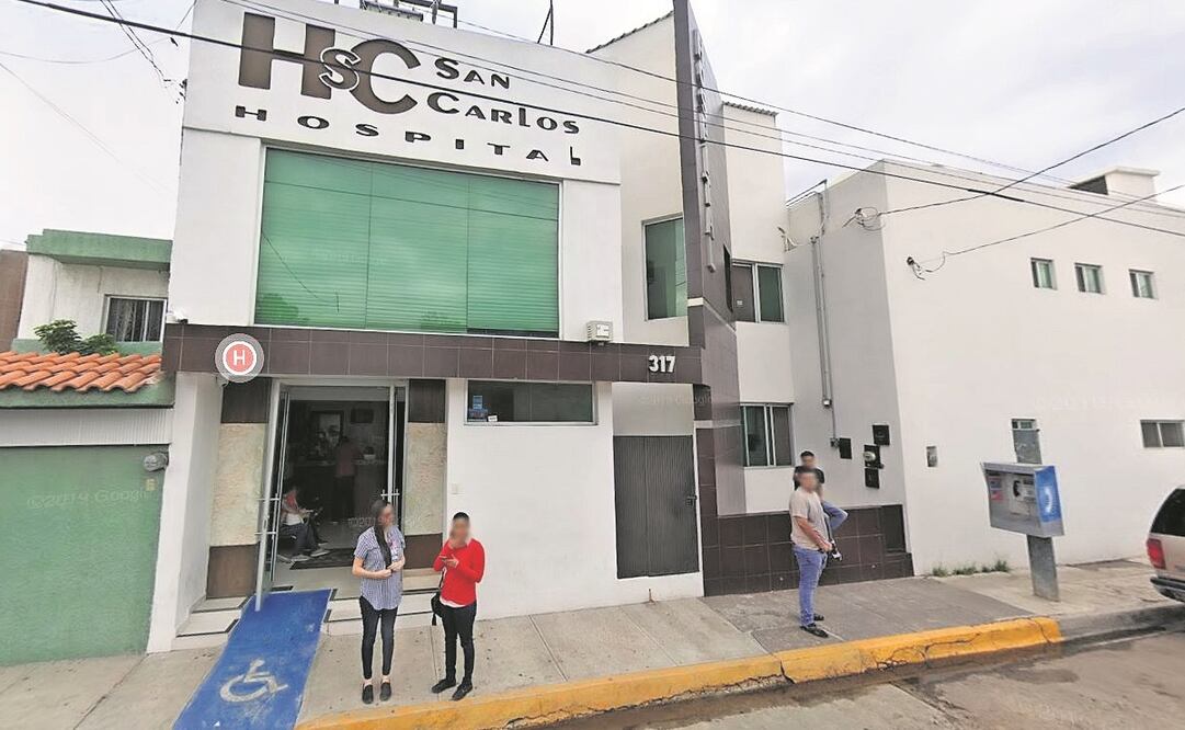 El Hospital San Carlos será cerrado hasta que una paciente sea dada de alta. Foto: Especial