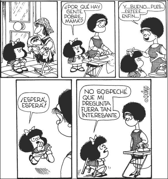 Mafalda. Fuente: Instagram @mafaldadigital