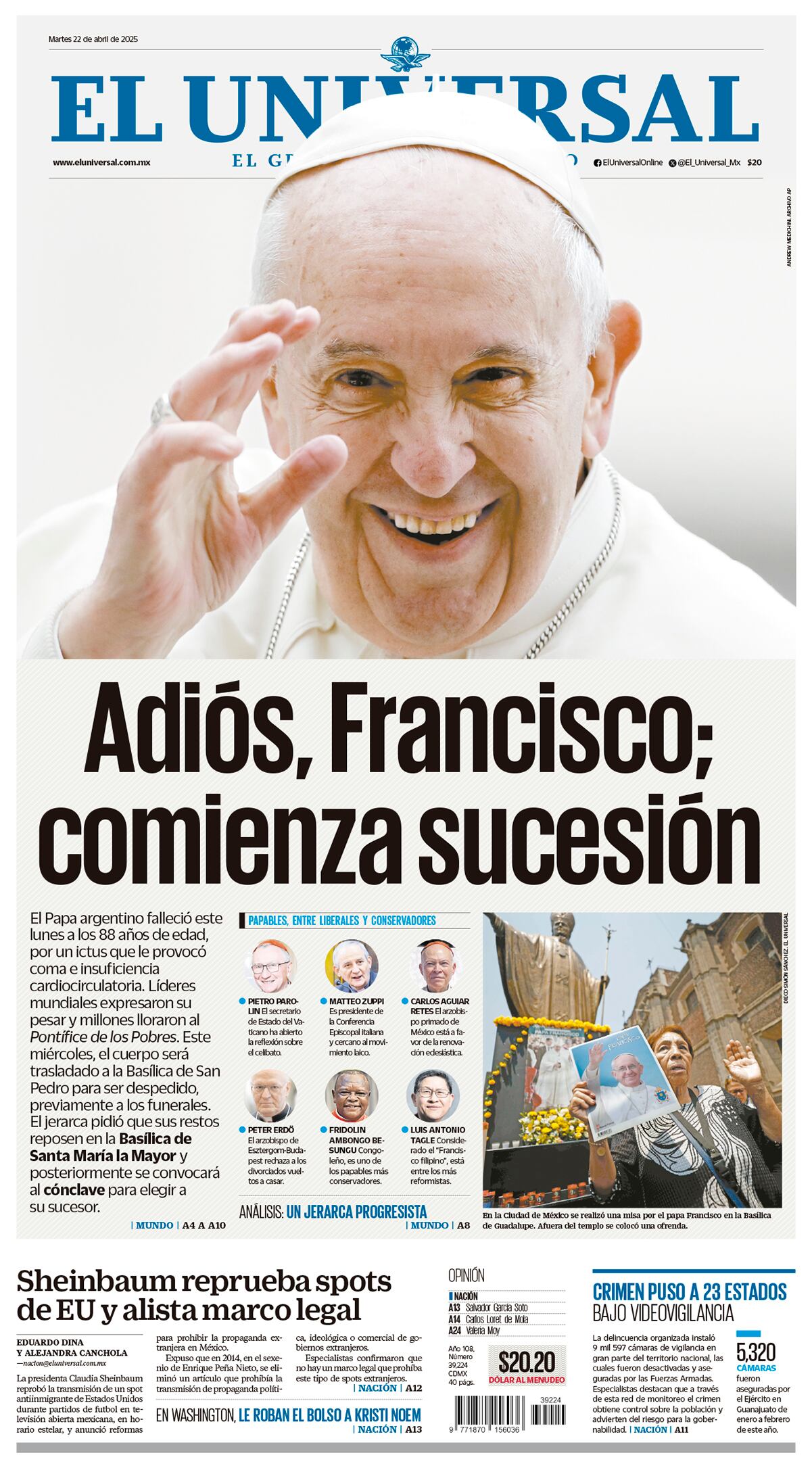 Portada impresa