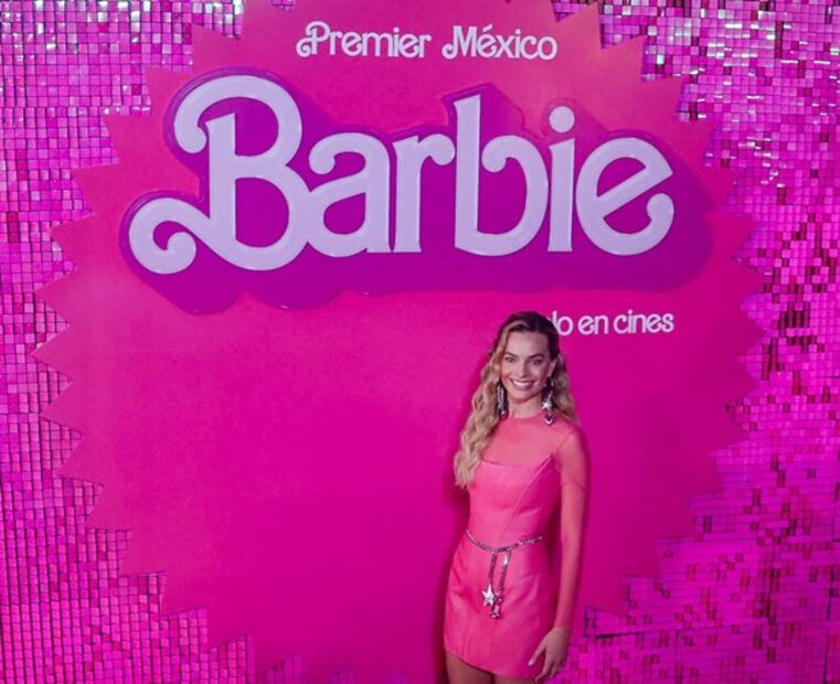 Margot Robbie, protagonista de Barbie. Foto: Hugo Salvador